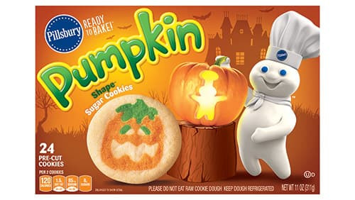 Pillsbury Halloween Cookies Walmart
 Pillsbury™ Shape™ Pumpkin Sugar Cookies Pillsbury