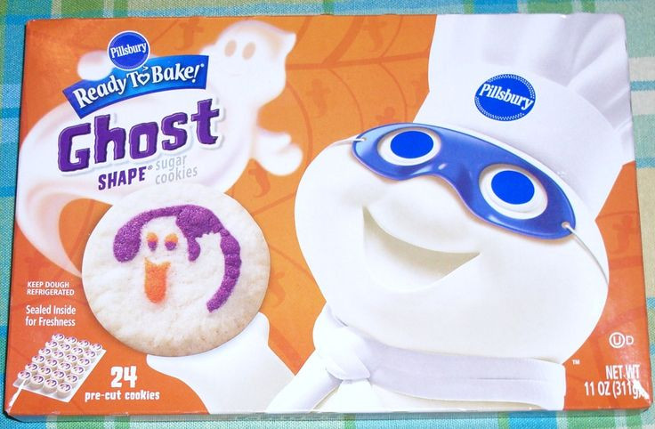 Pillsbury Halloween Sugar Cookies
 pillsbury ghost cookies Google Search