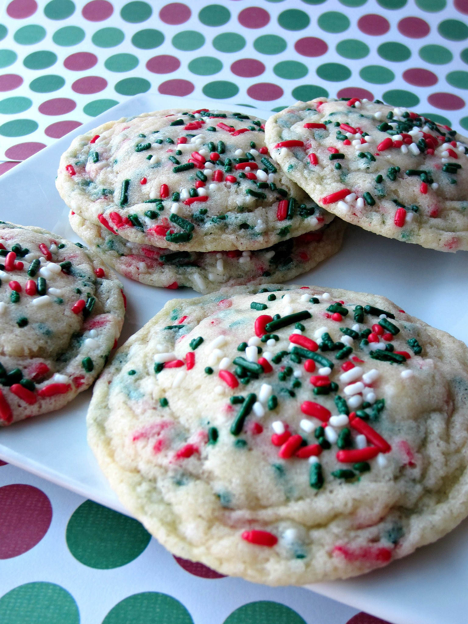 Pinterest Christmas Cookies
 Christmas Funfetti Cookies Love to be in the Kitchen