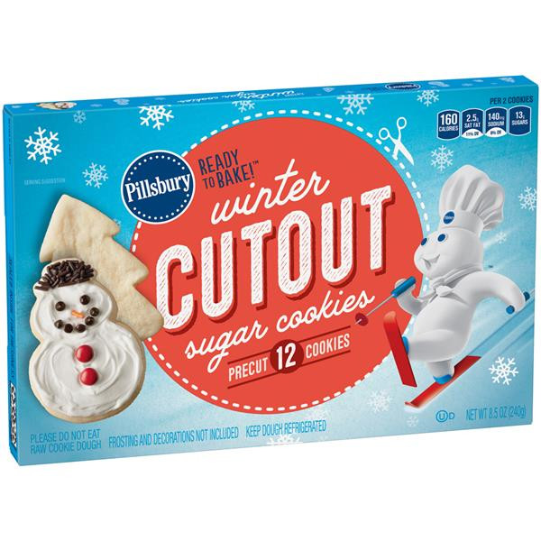 Pre Cut Christmas Cookies
 Pillsbury Ready to Bake Pre Cut Holiday Sugar Cookies