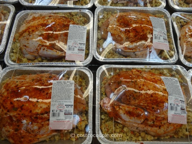 Premade Thanksgiving Dinners
 Kirkland Signature Seasoned Turkey Breast With Stuffing