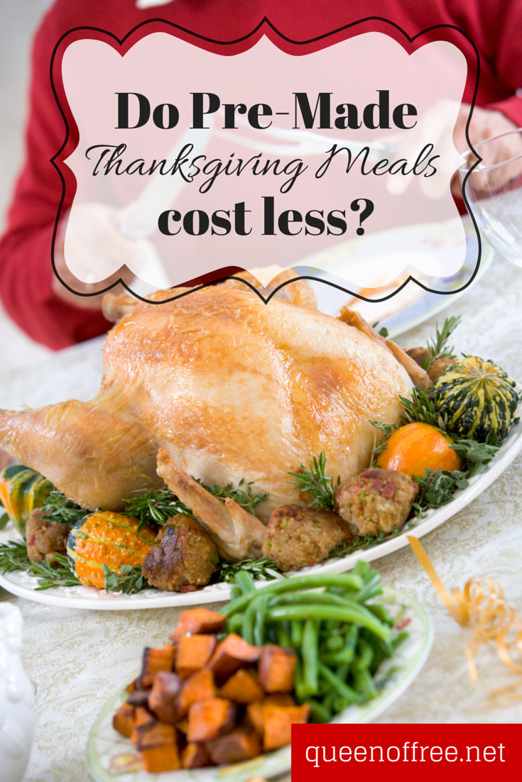 Premade Thanksgiving Dinners
 Could Thanksgiving Meals to Go Be Cheaper