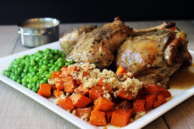 Prepared Thanksgiving Dinners
 Slow Cooker Turkey with Gravy Can d Sweet Potatoes
