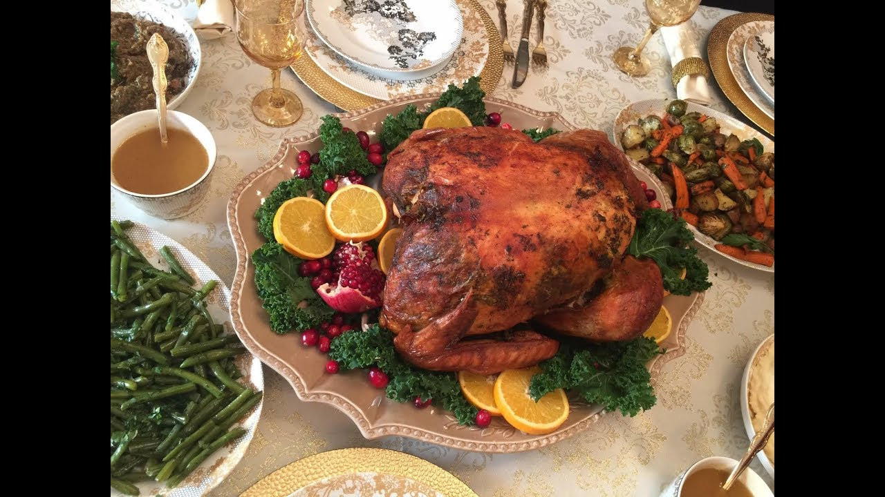 Prepared Thanksgiving Turkey
 How to prepare Thanksgiving Turkey I طريقة تحضير الديك