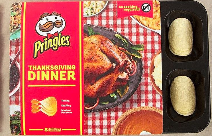 Pringles Thanksgiving Dinner
 Pringles Introduces Thanksgiving Flavors Simplemost