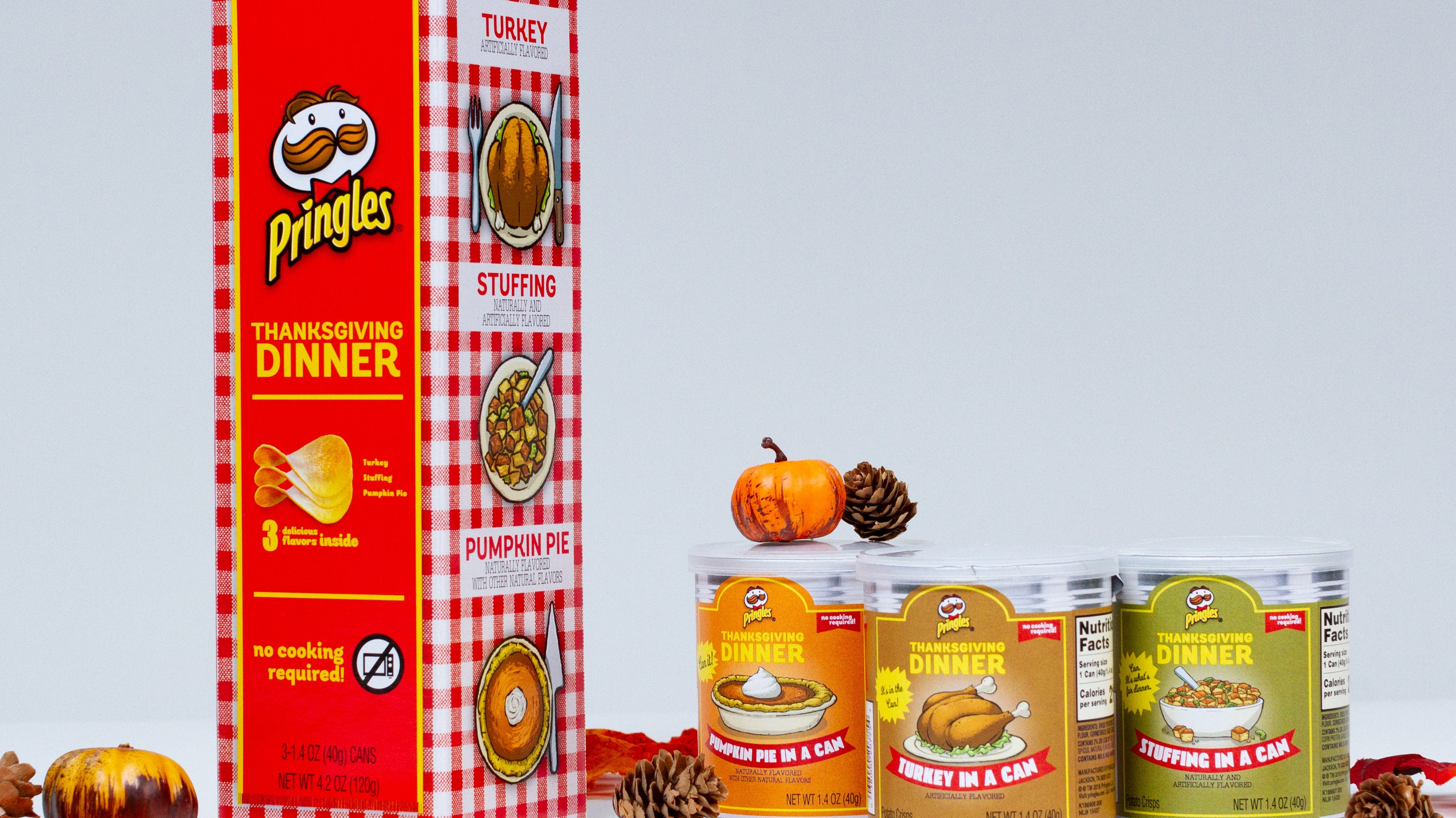 Pringles Thanksgiving Dinner
 Thanksgiving Pringles Turkey and pumpkin pie chips sell