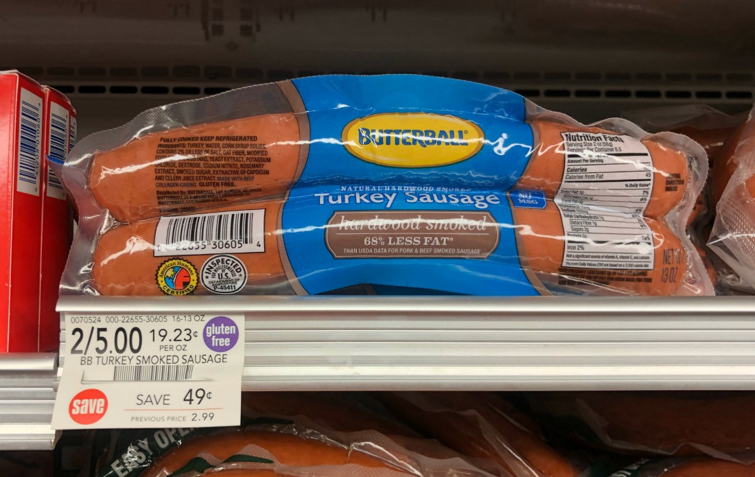 Publix Thanksgiving Dinner 2019 Cost
 Butterball Turkey Dinner Sausage Just $1 65 At Publix