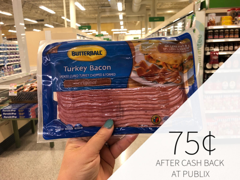 Publix Thanksgiving Dinner 2019
 Butterball Turkey Bacon Just 75¢ At Publix