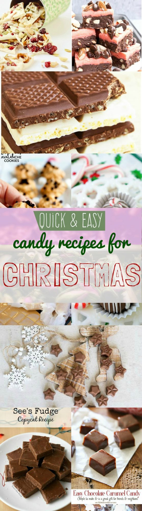 Quick And Easy Christmas Candy Recipes
 Easy Christmas Candy Recipes That Will Inspire You