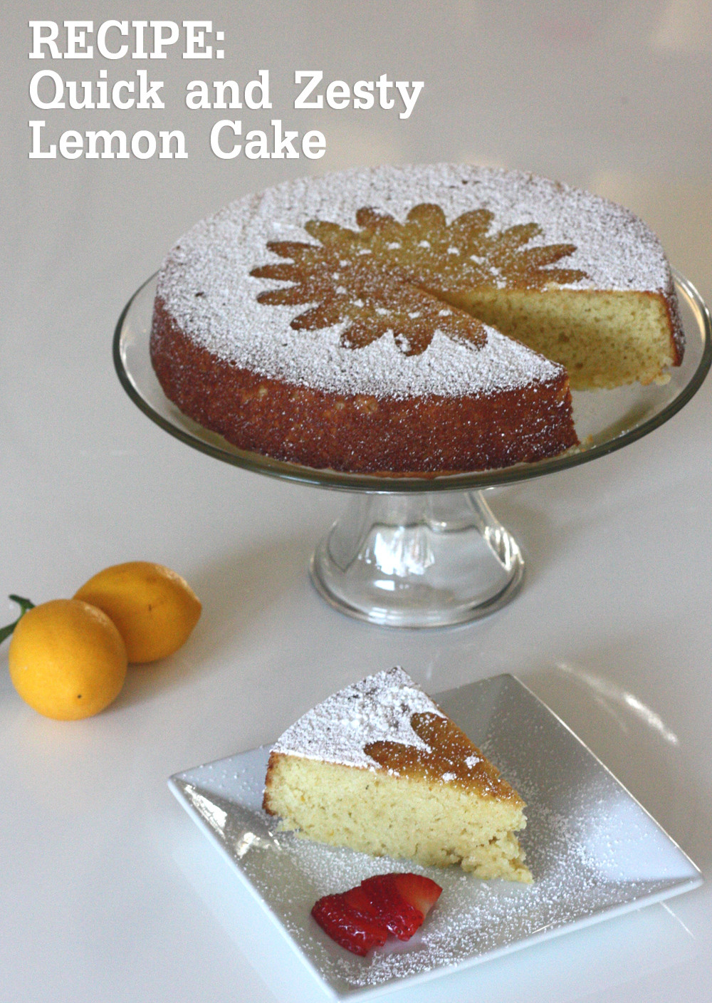 Quick And Easy Thanksgiving Desserts
 RECIPE Quick and Zesty Lemon Cake Perfect for a Last