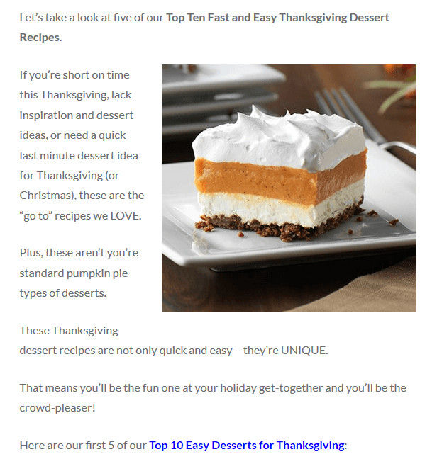 Quick And Easy Thanksgiving Desserts
 Easy Thanksgiving Desserts To Try This Year Fun Recipes