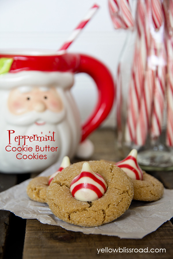 Quick Christmas Cookies
 Peppermint Cookie Butter Cookies