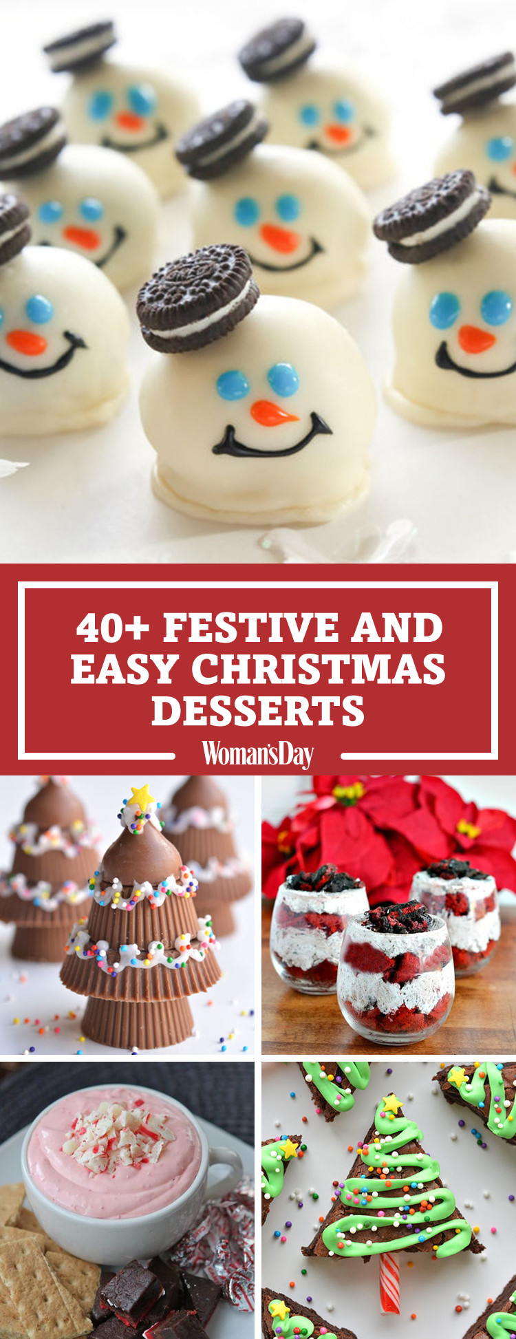 Quick Christmas Desserts
 57 Easy Christmas Dessert Recipes Best Ideas for Fun
