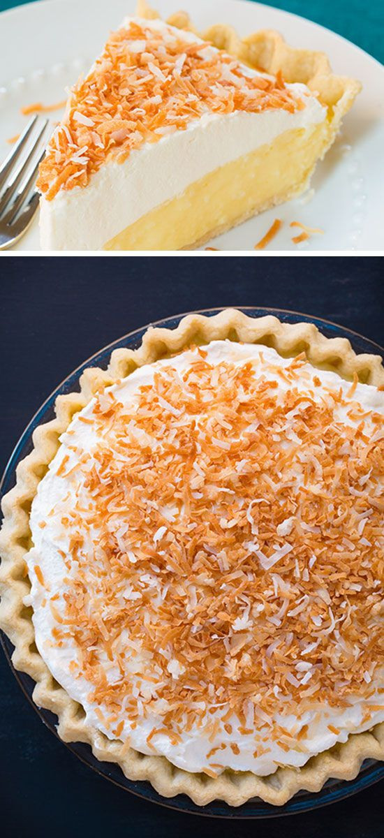 Quick Fall Desserts
 Coconut Cream Pie