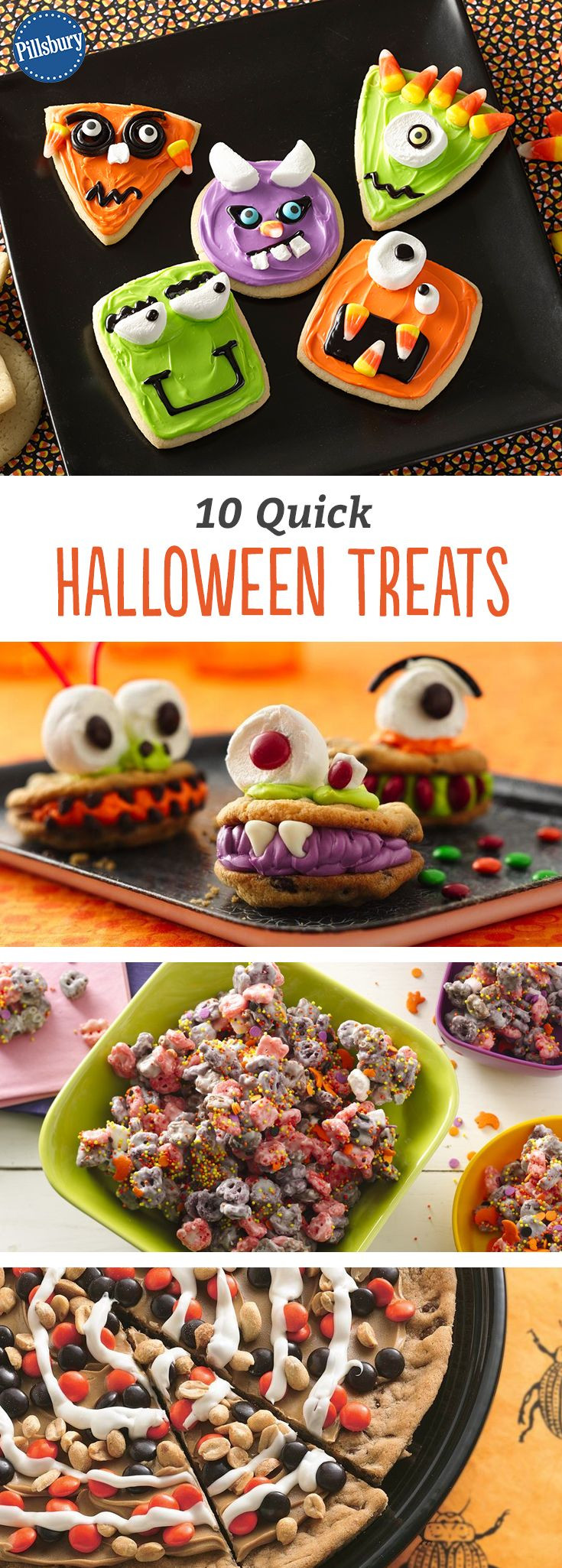 Quick Halloween Desserts
 10 Quick Halloween Treats