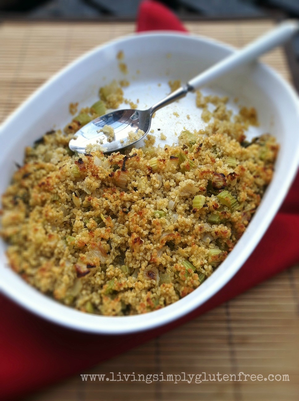 Quinoa Thanksgiving Recipes
 Quinoa Sage Stuffing Gluten free