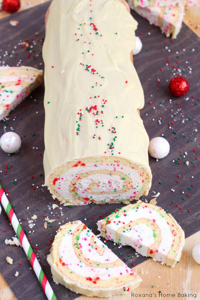 Recipe For Christmas Cakes
 Christmas vanilla roll cake recipe