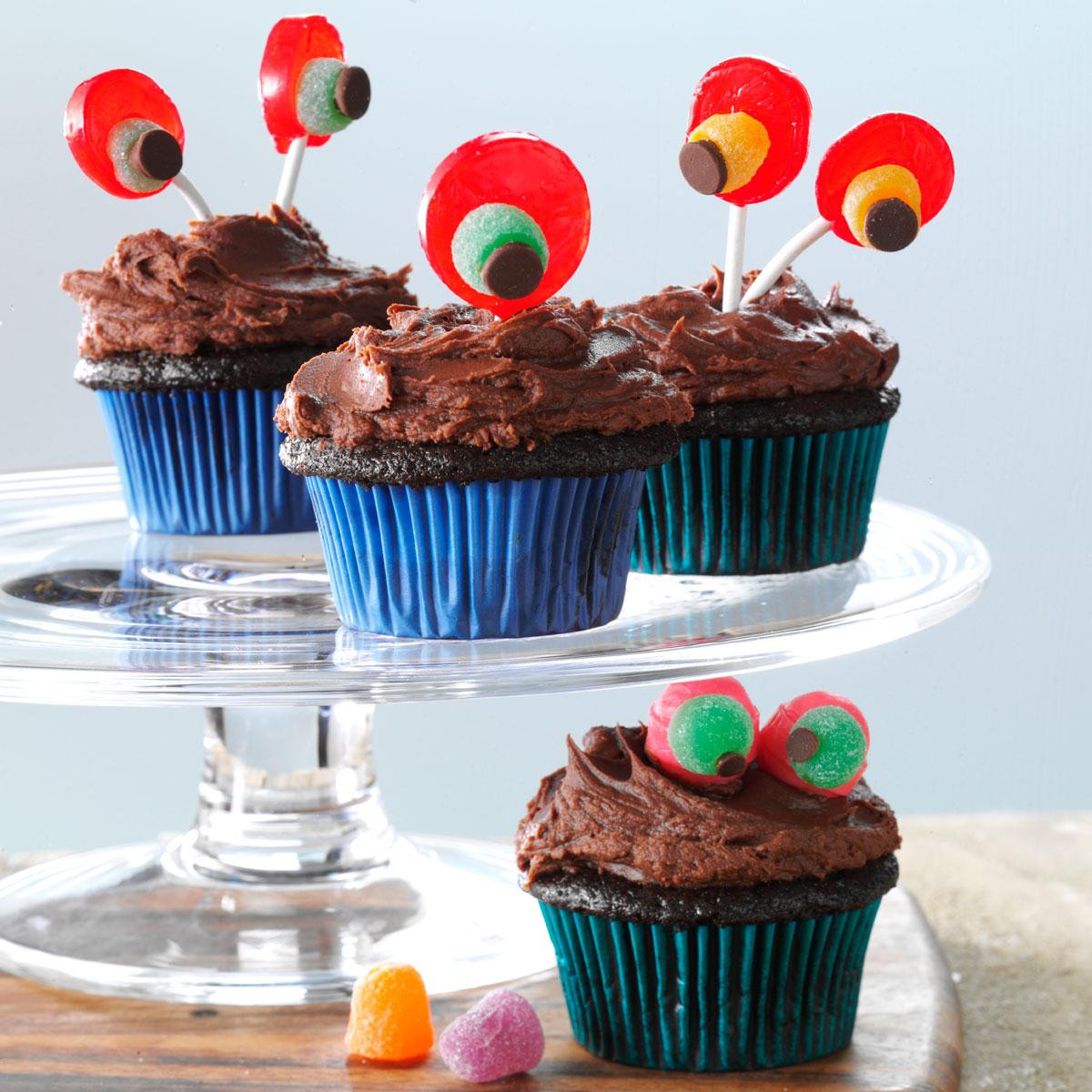 Recipe For Halloween Cupcakes
 Devil s Food Cupcakes with Chocolaty Frosting Recipe