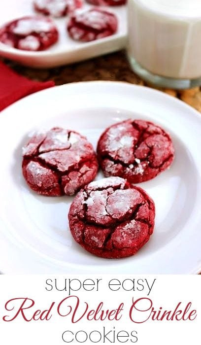 Red Velvet Christmas Cookies
 29 Easy Christmas Cookie Recipe Ideas & Easy Decorations