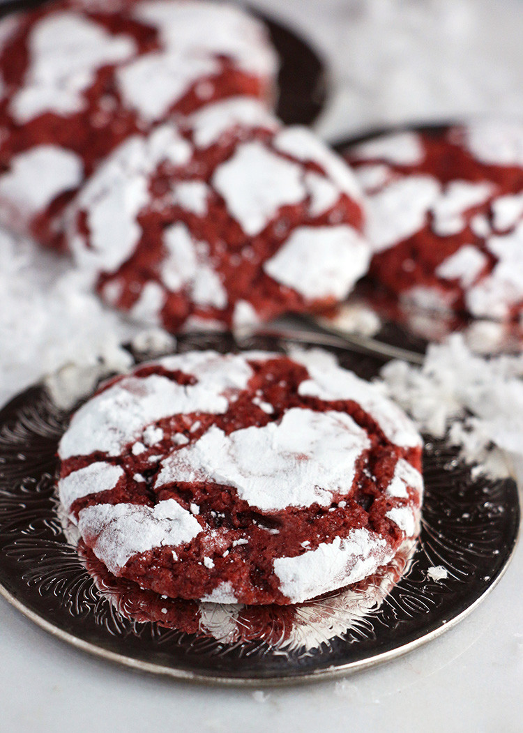 Red Velvet Christmas Cookies
 Red Velvet Crinkle Cookies – Eat Well