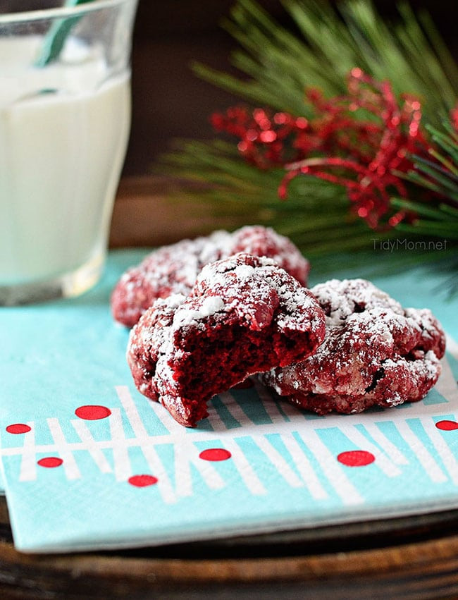 Red Velvet Christmas Cookies
 Red Velvet Cookies