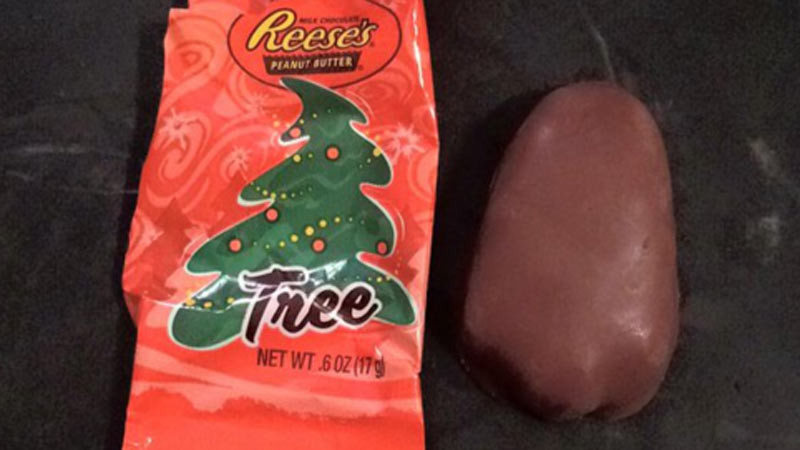 Reeses Christmas Tree Candy
 Some customers outraged that Reese’s Christmas tree candy