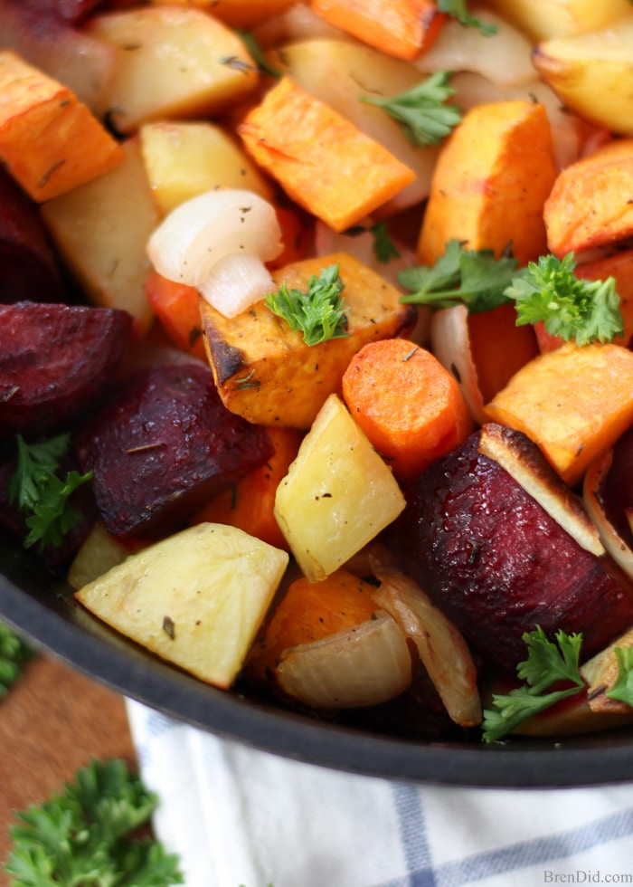 Roasted Fall Vegetables Best Recipes Ever
 Oven Roasted Root Ve ables Bren Did