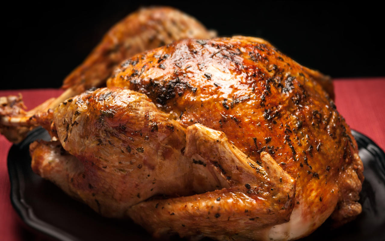 Roasted Turkey Recipes Thanksgiving
 Roast Turkey with Herb Gravy Recipe Chowhound