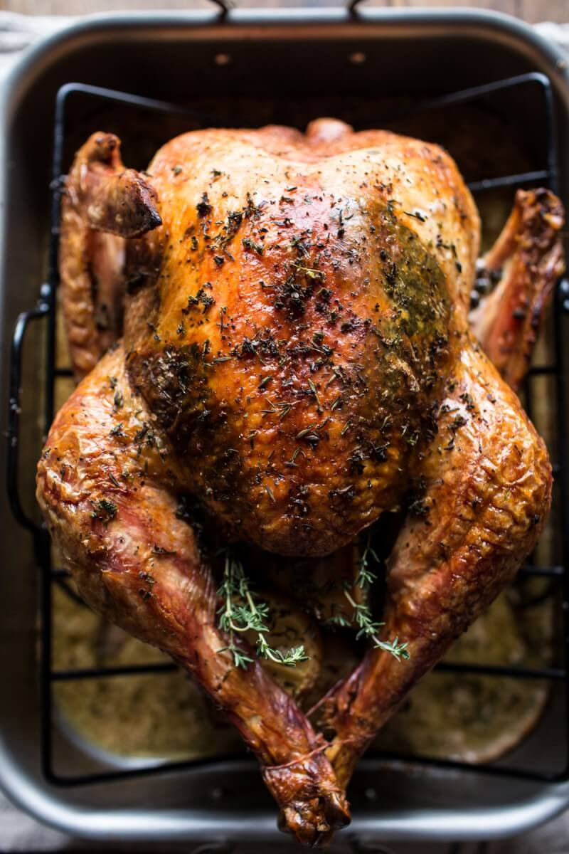 Roasted Turkey Recipes Thanksgiving
 Herb and Butter Roasted Turkey