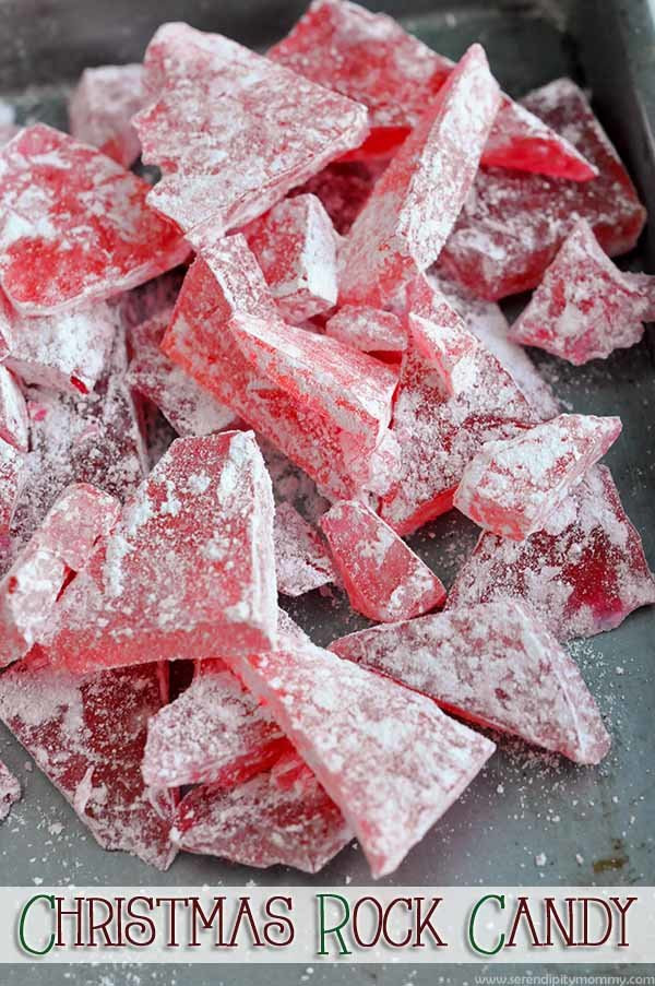 Rock Candy Christmas
 Christmas candy recipes easy to make Mums Make Lists