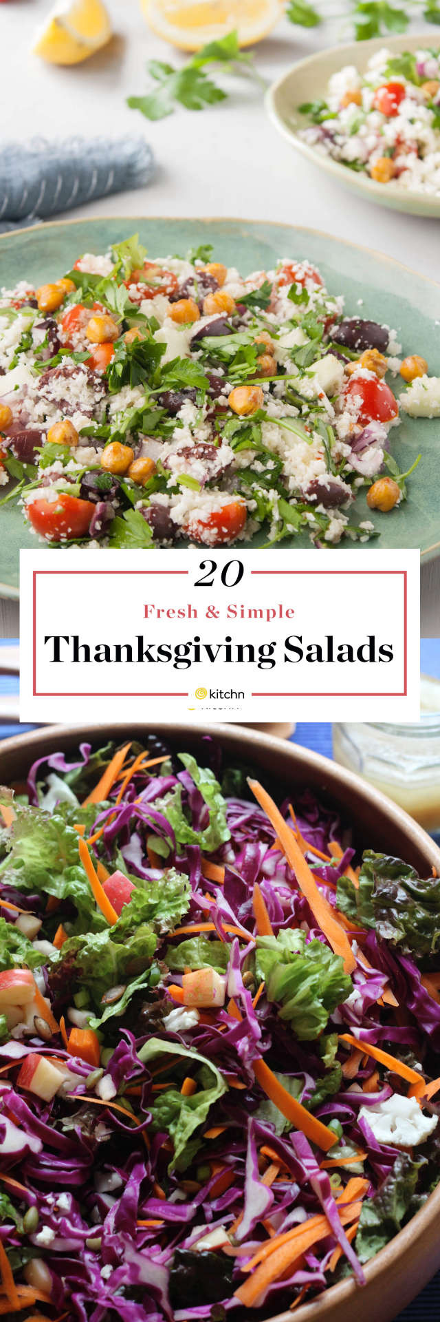 Salads For Thanksgiving Dinner
 20 Fresh and Vibrant Salads for Thanksgiving Dinner
