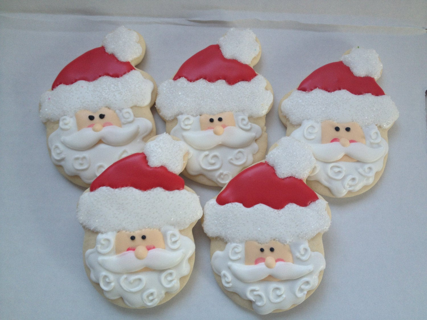 Santa Christmas Cookies
 Santa Christmas Cookies holiday cookies santa cookie Santa