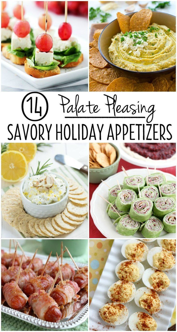 Savory Christmas Appetizers
 14 Palate Pleasing Savory Holiday Appetizers