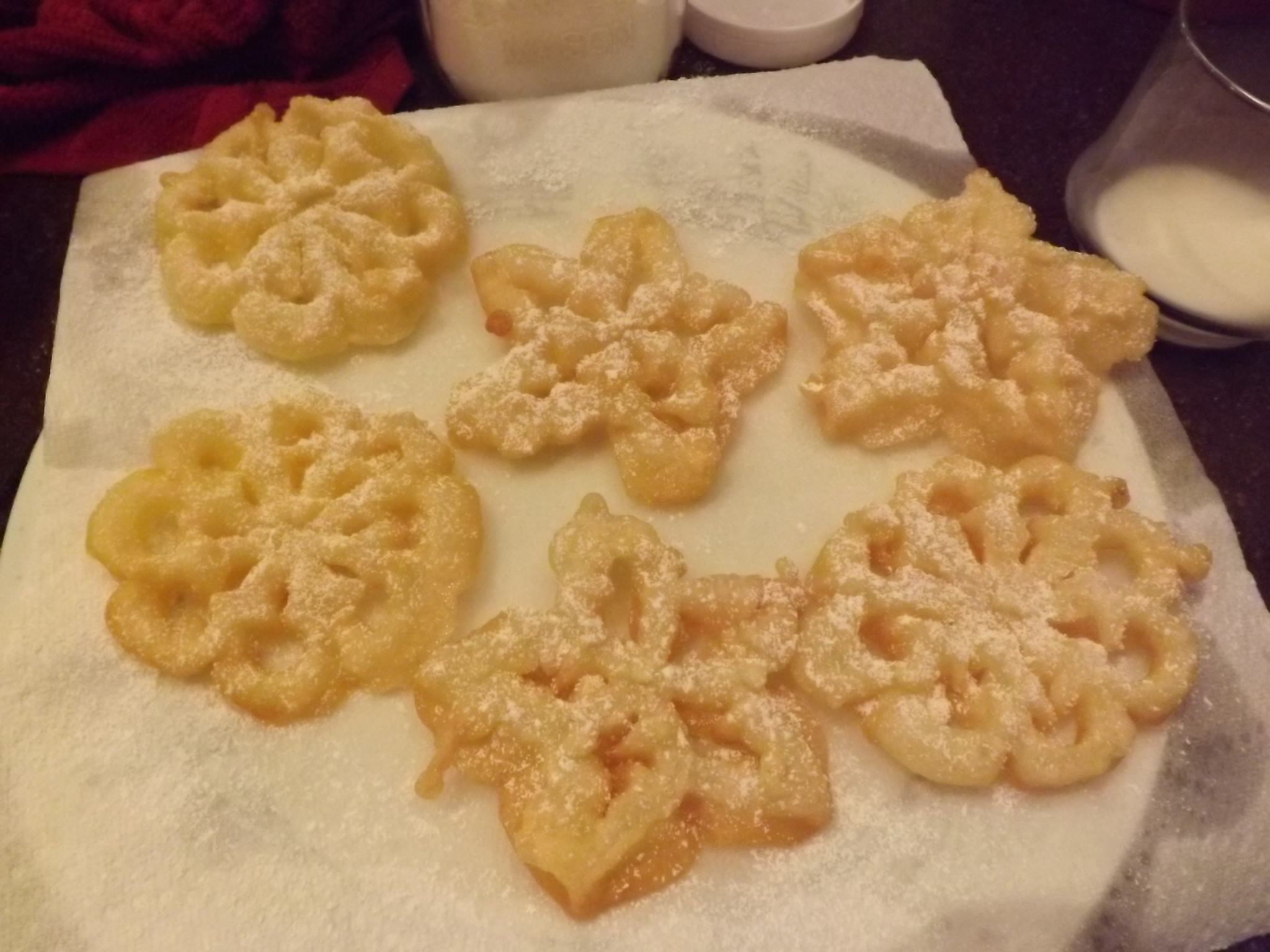 Scandinavian Christmas Cookies
 First Christmas Cookies – Scandinavian Rosettes