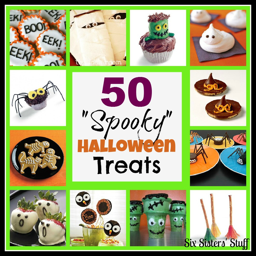 Scary Halloween Cookies
 50 "spooky" Halloween Treats