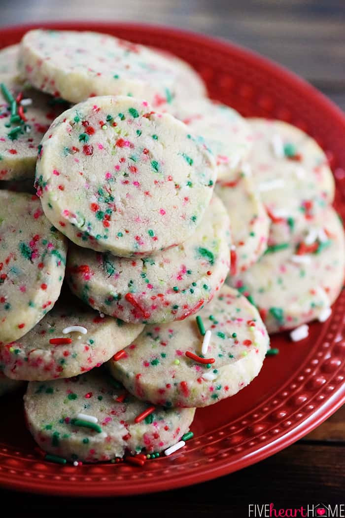 Shortbread Christmas Cookies
 Easy Christmas Shortbread Cookies • FIVEheartHOME