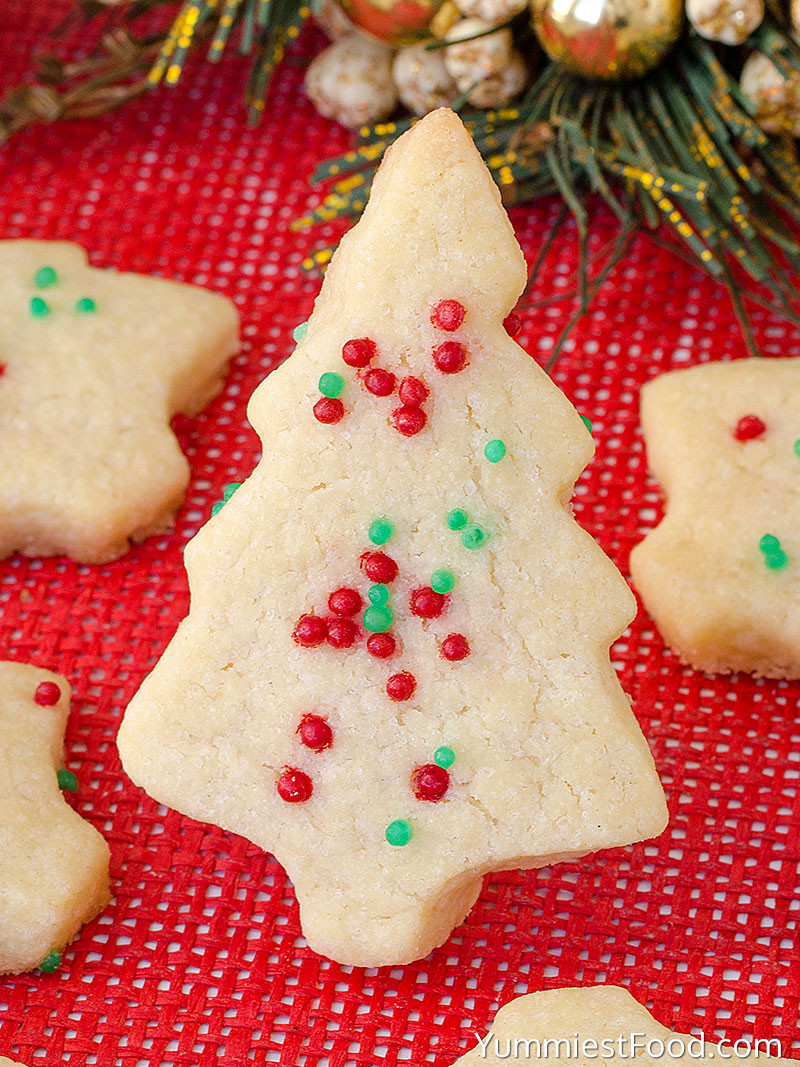 Shortbread Christmas Cookies
 Christmas Shortbread Cookies Recipe from Yummiest Food