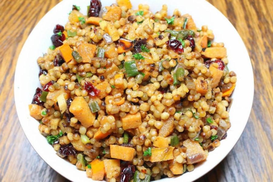 Side Dish Thanksgiving Dishes
 Thanksgiving side dish Cranberry persimmon couscous