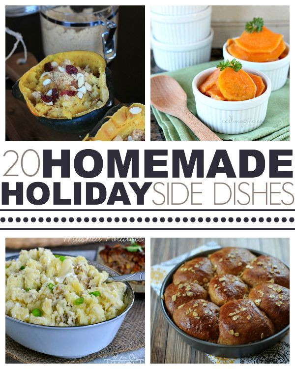 Side Dishes For Christmas Dinner
 Over 20 Homemade Holiday Side Dishes