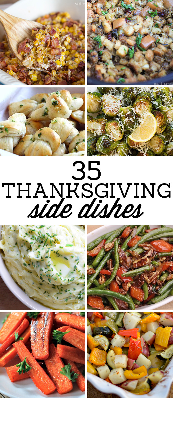 Side Dishes For Thanksgiving Dinner
 35 Side Dishes for Christmas Dinner Yellow Bliss Road