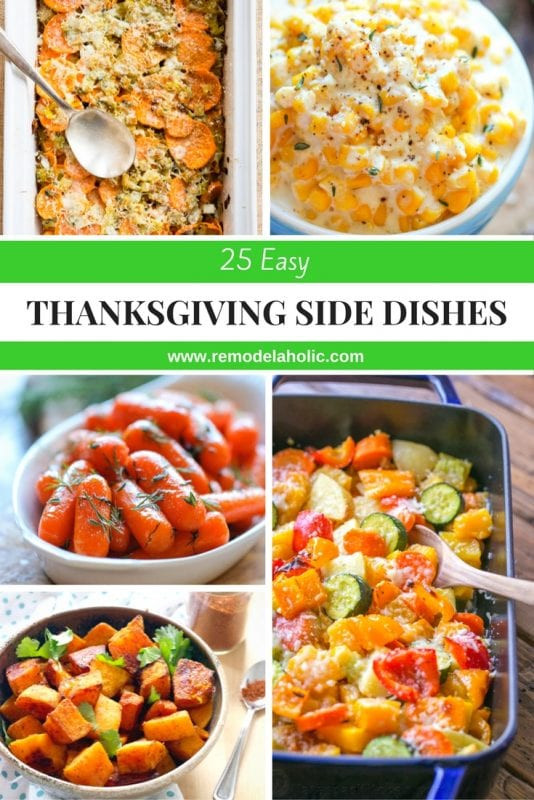 Side Dishes For Thanksgiving Easy
 Remodelaholic