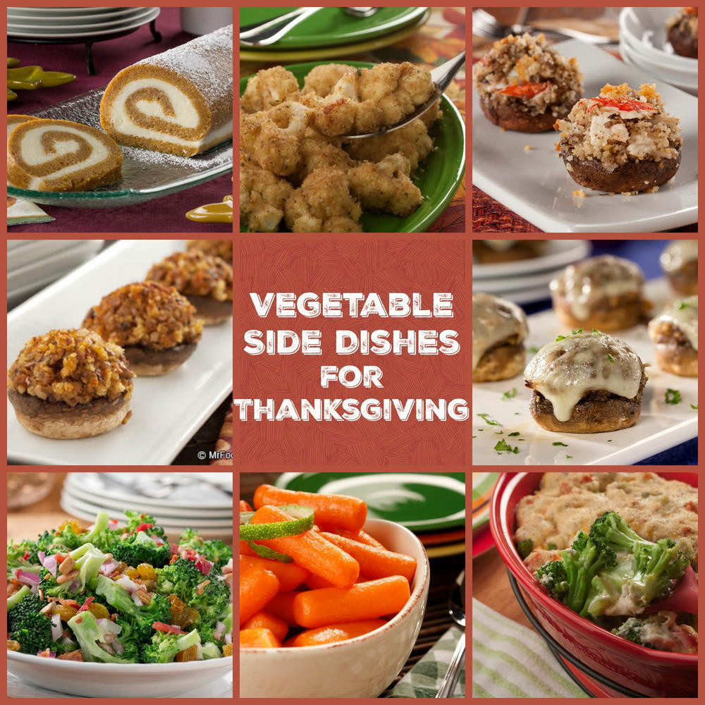 Side Dishes Thanksgiving
 100 Ve able Side Dishes for Thanksgiving