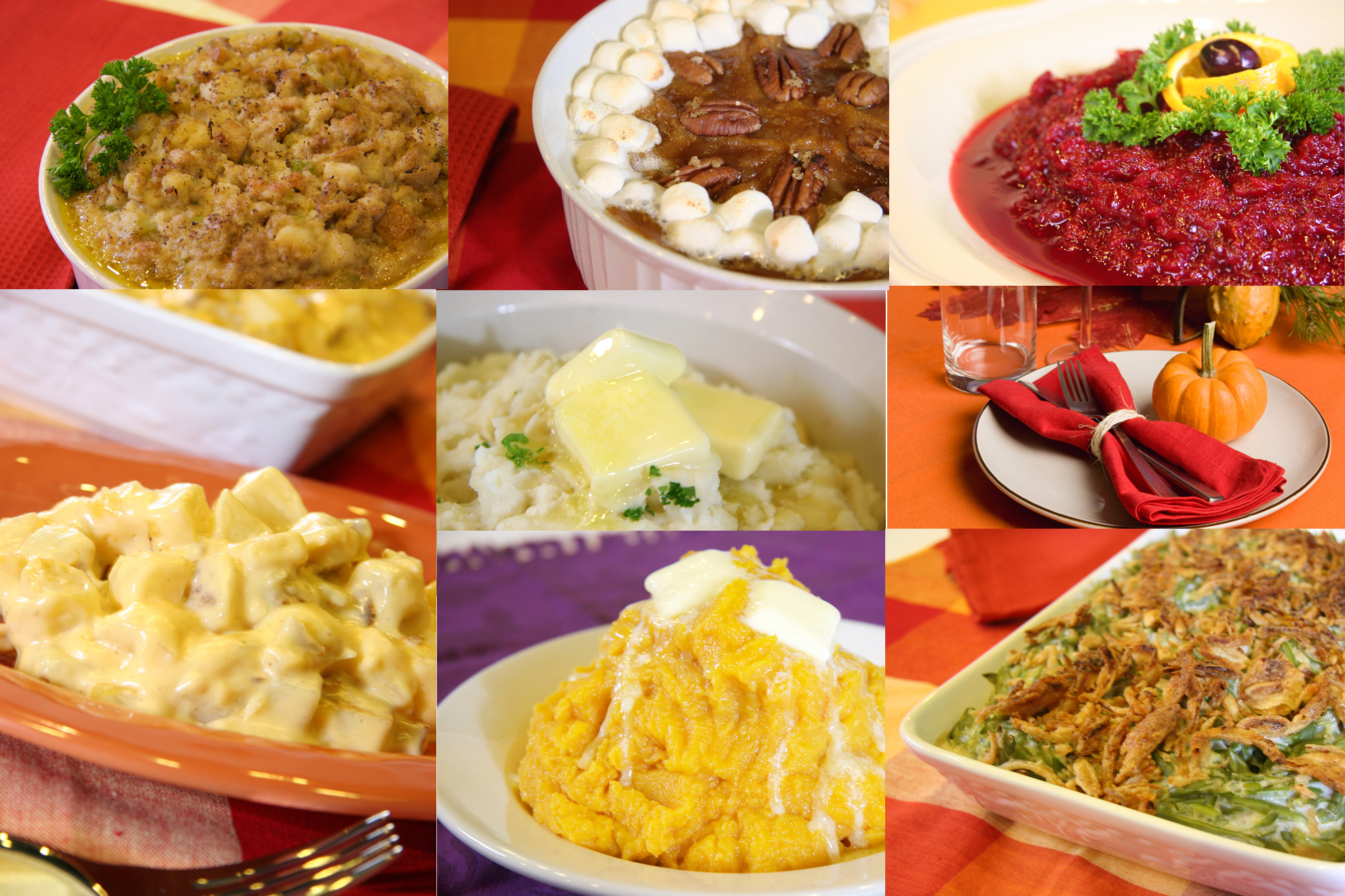 Sides For Thanksgiving Dinner
 Thanksgiving Menu