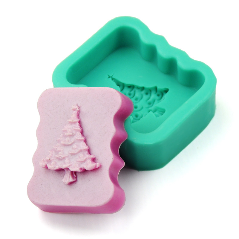 Silicone Christmas Candy Molds
 Silicone Cake Decorating Mold Fondant Candy Chocolate Soap