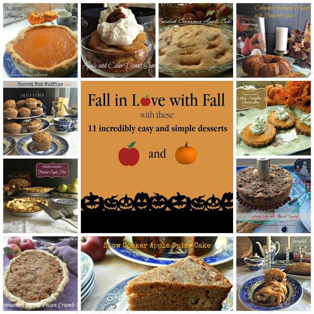 Simple Fall Desserts
 Cooking A Bud 11 Easy and Simple Fall Desserts