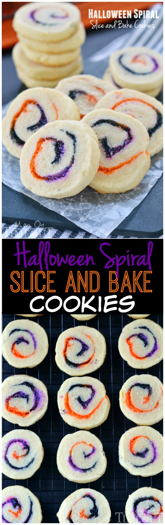 Slice And Bake Halloween Cookies
 Halloween Spiral Slice and Bake Cookies Mom Timeout