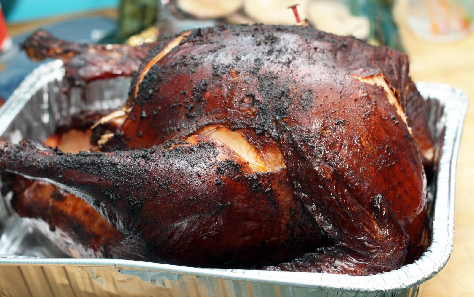 Smoked Turkey Thanksgiving
 Recipes by Rachel Rappaport Spicy Smoked Turkey