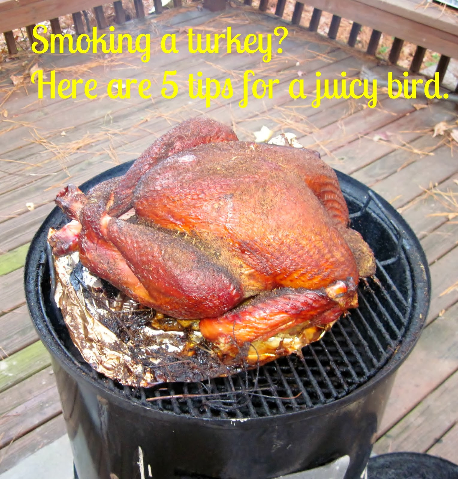Smoking A Turkey For Thanksgiving
 Carolina Sauce pany Smoking a Turkey this Thanksgiving