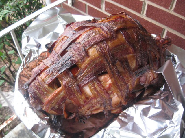 Smoking A Turkey For Thanksgiving
 Bacon Weave Fisticuffs & Floggings