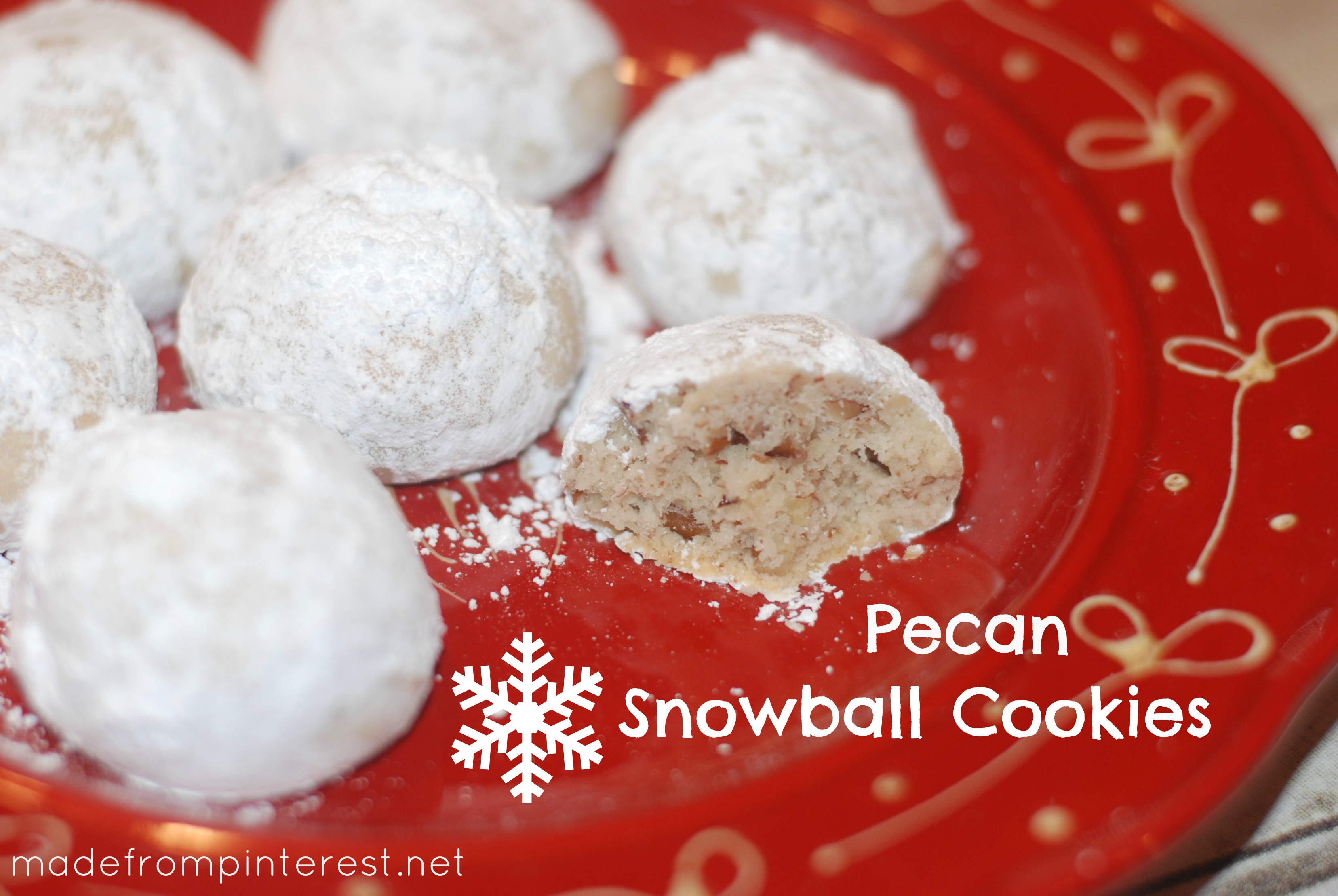 Snowballs Christmas Cookies
 Snowball Cookies Made From Pinterest